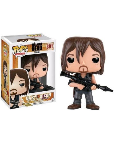 Figurina Funko Pop Television The Walking Dead Daryl With Rocket Launcher 391