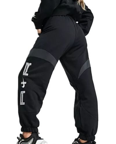 Pantaloni de trening pentru femei Nike - Air FLC JGGR, negri - 4