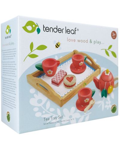 Set de joaca din lemn  Tender Leaf Toys - Serviciu de ceai - 3