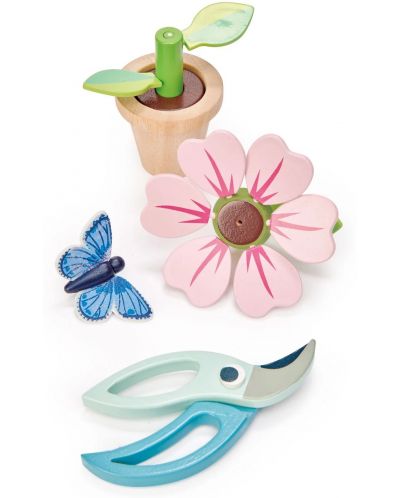 Set de jucării din lemn Tender Leaf Toys - Floare în ghiveci - 4