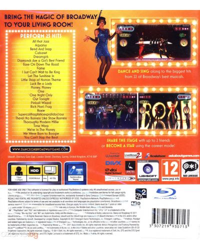 Dance On Broadway (PS3) - 2