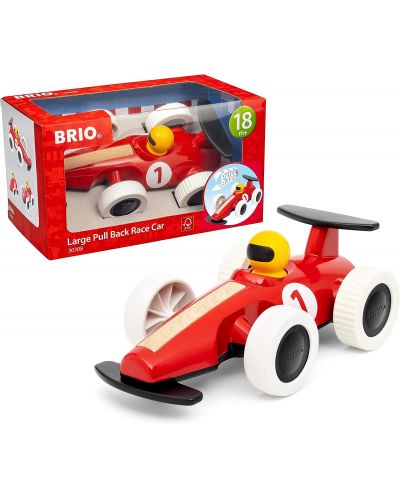 Jucărie din lemn Brio - Mașină de curse - 1