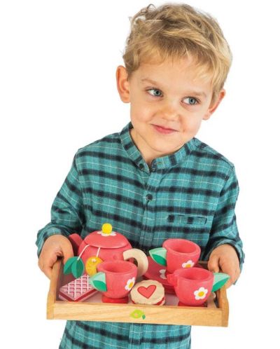 Set de joaca din lemn  Tender Leaf Toys - Serviciu de ceai - 2