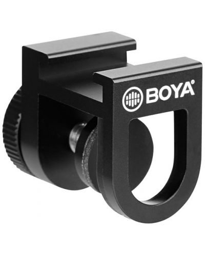 Suport pentru smartphone Boya - BY-C12, negru - 1