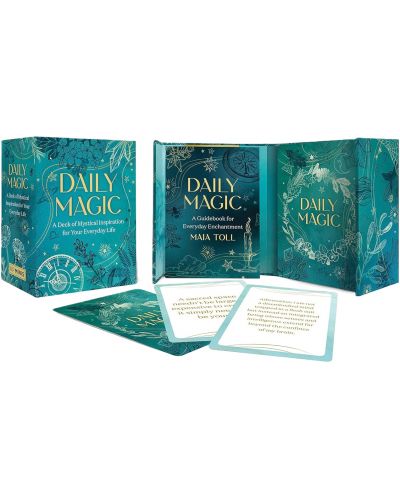 Daily Magic: A Deck of Mystical Inspiration for Your Everyday Life (100-Card Deck and Guidebook) - 2
