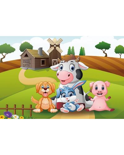 Puzzle din lemn Art Puzzle din 50 piese - La ferma - 2