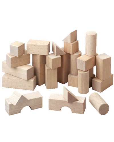 Cuburi din lemn Haba - 26 de piese - 3