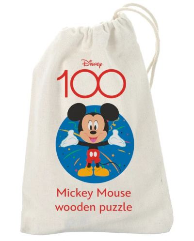 Puzzle din lemn Orange Tree Toy - Disney 100, Mickey Mouse - 3