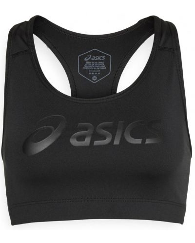 Bustieră pentru femei Asics - Core Asics Logo Bra, negru - 1
