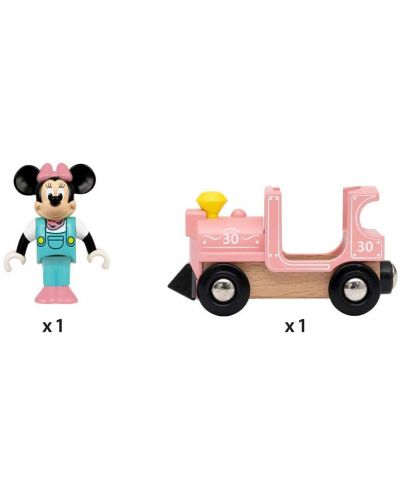 Jucarie din lemn  Brio - Trenuletul lui Minnie Mouse - 3