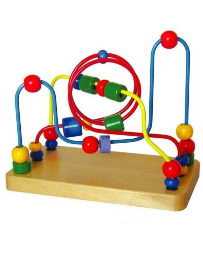Jucărie din lemn Viga - Spiral - 1