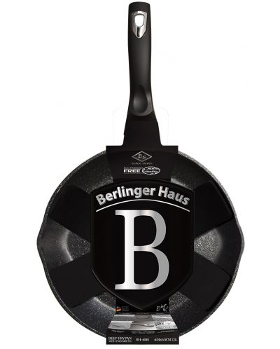 Tigaie adâncă Berlinger Haus - Black Silver Collection, 24 cm, 2.3 l - 5
