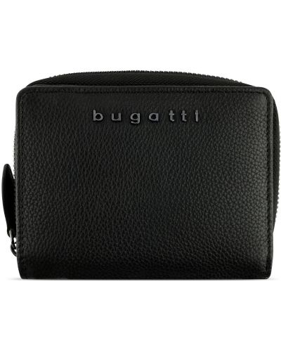 Portofel de dama din piele Bugatti Bella - Cu 1 fermoar, negru - 1