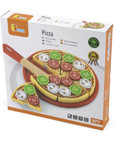 Set de joaca din lemn  Viga - Pizza - 5