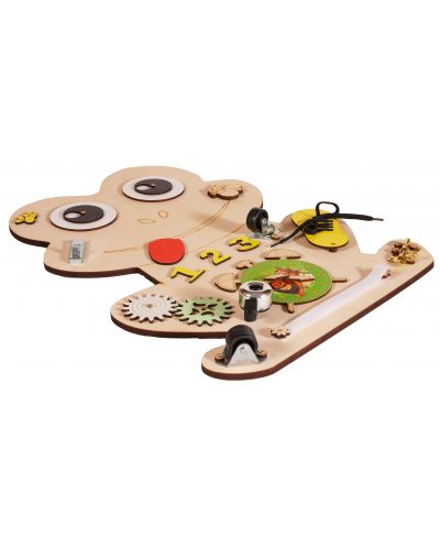 Tablă de lemn Montessori - Moni Toys - Broască - 3