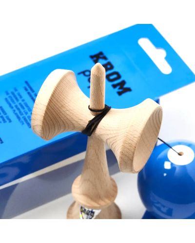 Joc de dexteritate din lemn KROM Kendama - Pop LOL Kendama