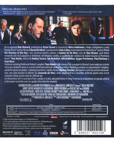 The Da Vinci Code (Blu-ray) - 3