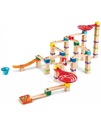 HaPe International Set de joacă din lemn - Tricks n Twists Pistă cu bile - 2