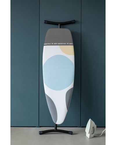 Masă de călcat Brabantia - PerfectFlow Spring Bubbles, 135 x 45 cm, cu zonă rezistentă la căldură pentru fier de călcat - 3