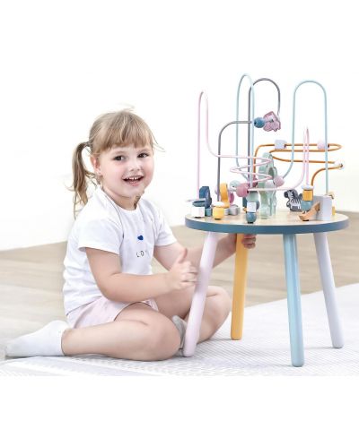 Masă din lemn pentru copii pentru joacă și activități Viga PolarB - 6