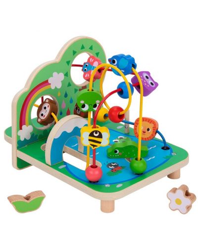 Labirint din lemn Tooky jucărie - Aventuri în junglă - 3