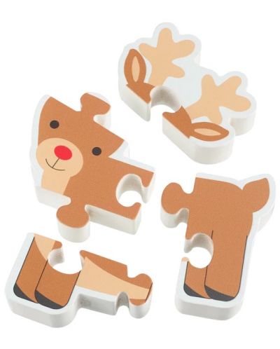 Puzzle din lemn Orange Tree Toys - Rudolph - 2