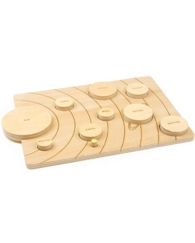 Puzzle din lemn Andreu toys - Sistemul solar - 3