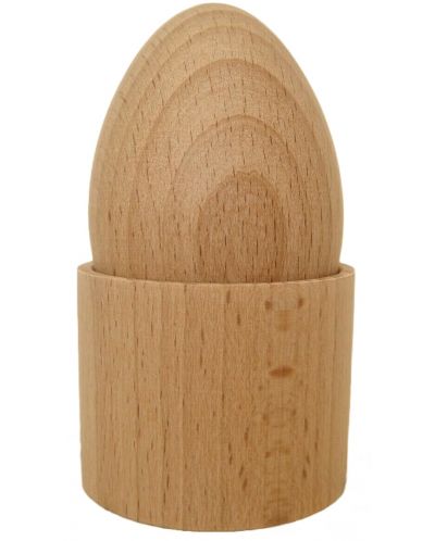 Wooden toy Smart Baby - Egg with Montessori cup - 1