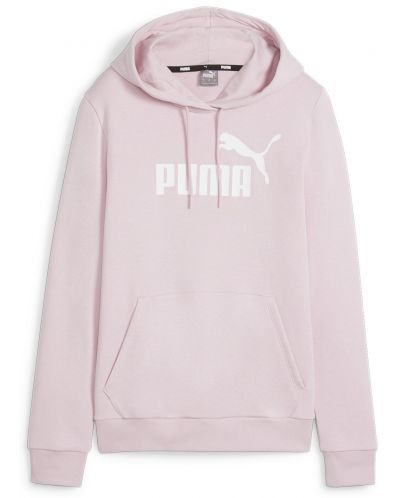 Hanorac pentru femei Puma - Logo, roz - 1