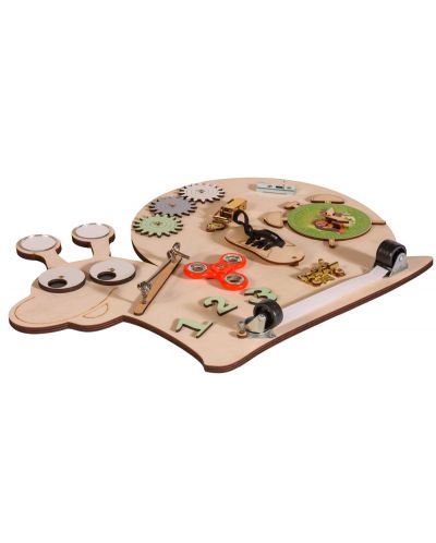Tablă de lemn Montessori - Moni Toys - Melc - 2