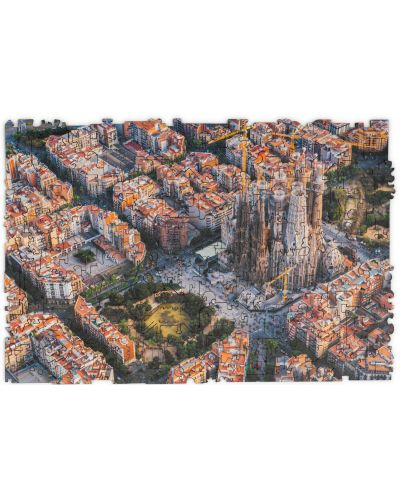 Puzzle din lemn Unidragon de 125 piese - Sagrada Familia  (marimea S) - 4