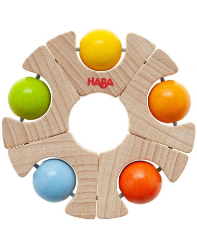Jucărie din lemn Haba - Bile de culoare - 1