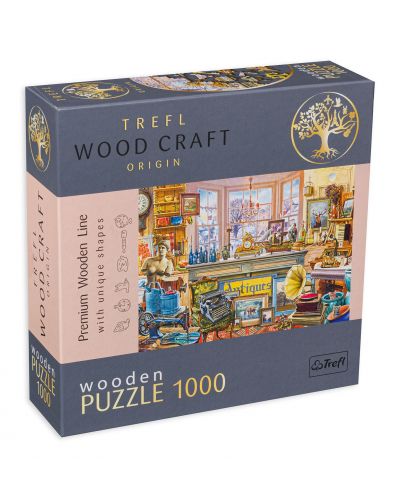 Puzzle din lemn Trefl din 1000 de piese - Magazin de antichități - 1