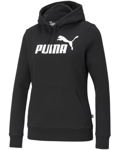 Hanorac pentru femei Puma - ESS Logo Hoodie FL, negru - 1