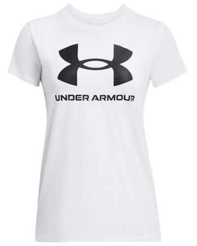 Tricou Under Armour pentru femei - Sportstyle Graphic , alb - 1
