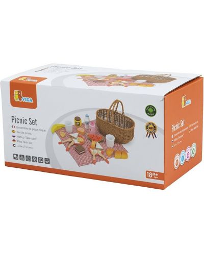 Set de joaca din lemn  Viga - Coș de picnic - 4