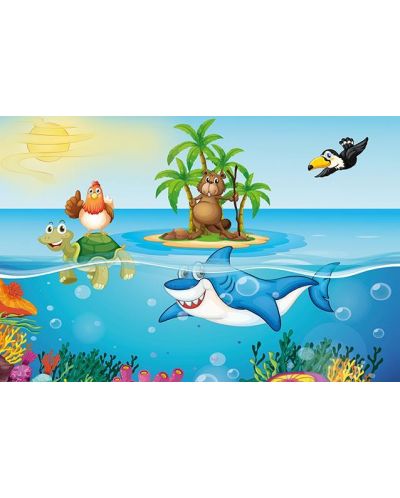 Puzzle din lemn Art Puzzle din 50 de piese - Timp de vacanță - 2