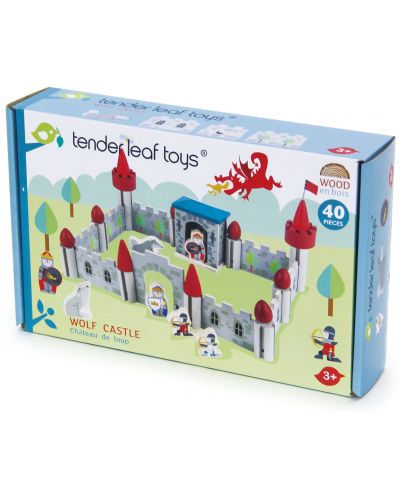 Tender Leaf Toys - Castelul Lupului, 40 de bucăți - 3