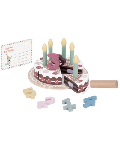 Set din lemn Tooky Toy - Tort de aniversare - 1