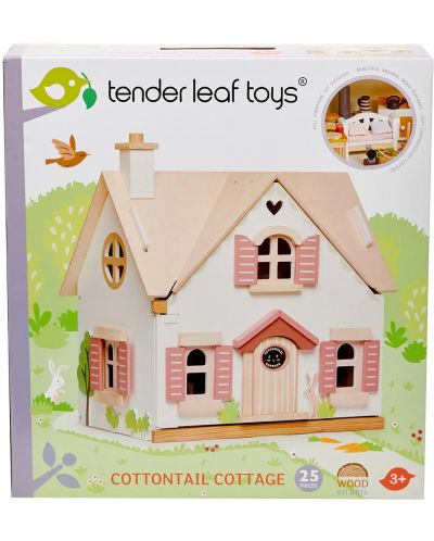 Casă de păpuși din lemn Tender Leaf Toys - Vila noastră - 7