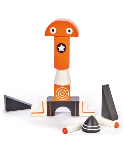 Tender Leaf Toys Set de joacă din lemn - Galaxy Magnetic Blocks - 4