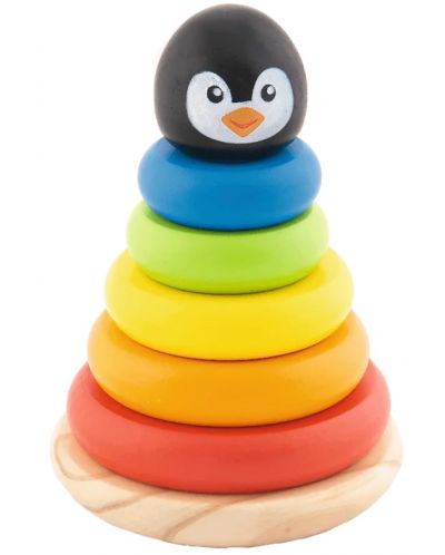 Jucărie din lemn Trefl - Pingvin - 1