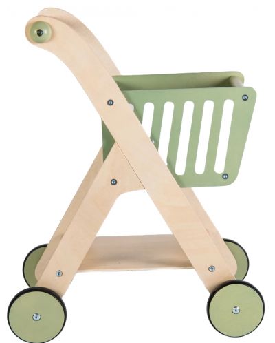 Smart Baby Wooden Toy - Shopping Cart - 1
