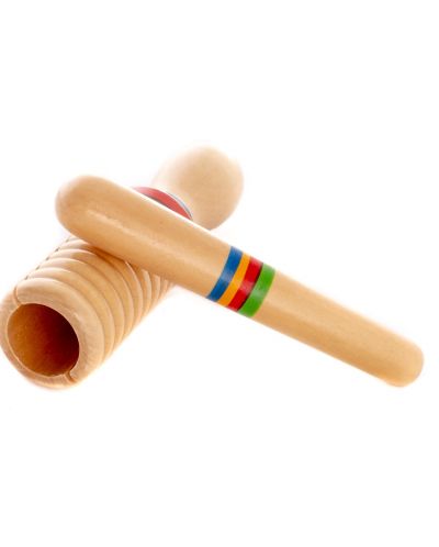 	Set din lemn Acool Toy - Instrumente muzicale, Montessori	 - 10