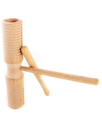 	Set din lemn Acool Toy - Instrumente muzicale, Montessori	 - 6