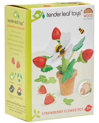 Jucării Tender Leaf Toys - Căpșuni în ghiveci - 4