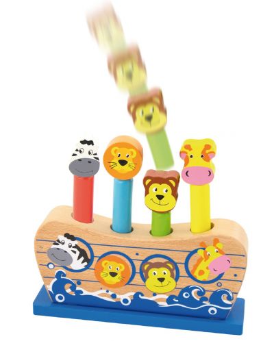 Jucărie gonflabilă din lemn Viga - Arca lui Noe - 2