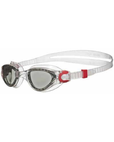 Ochelari de înot Arena pentru femei - Cruiser Soft Training, transparent/roșu - 1