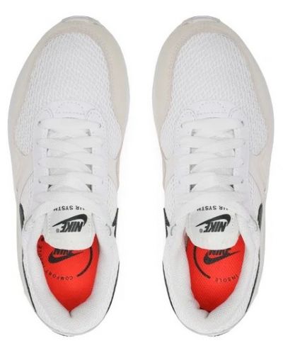 Încălțăminte sport pentru femei Nike - Air Max System, albe - 3