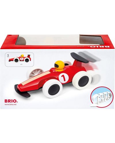 Jucărie din lemn Brio - Mașină de curse - 7